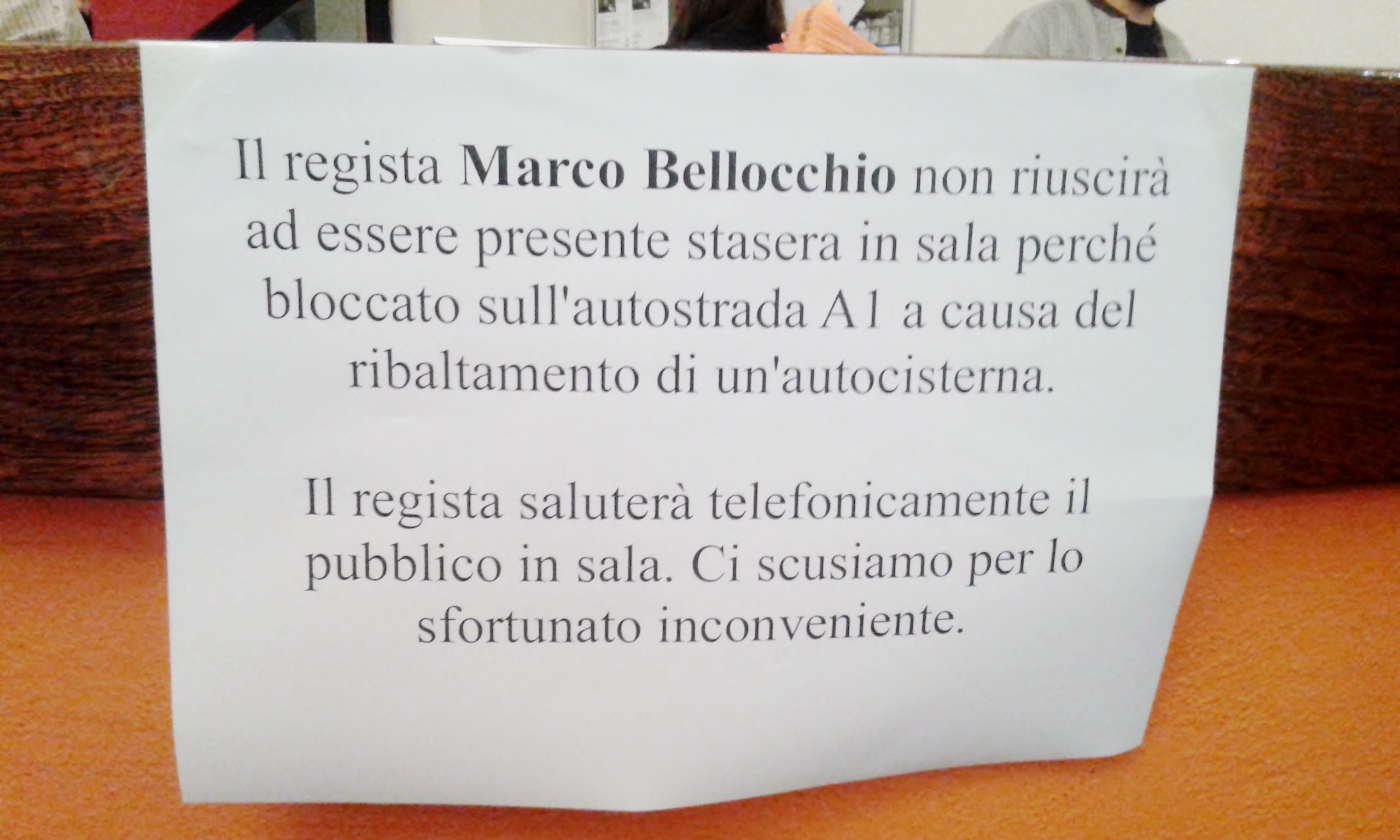 Bellocchio cartello