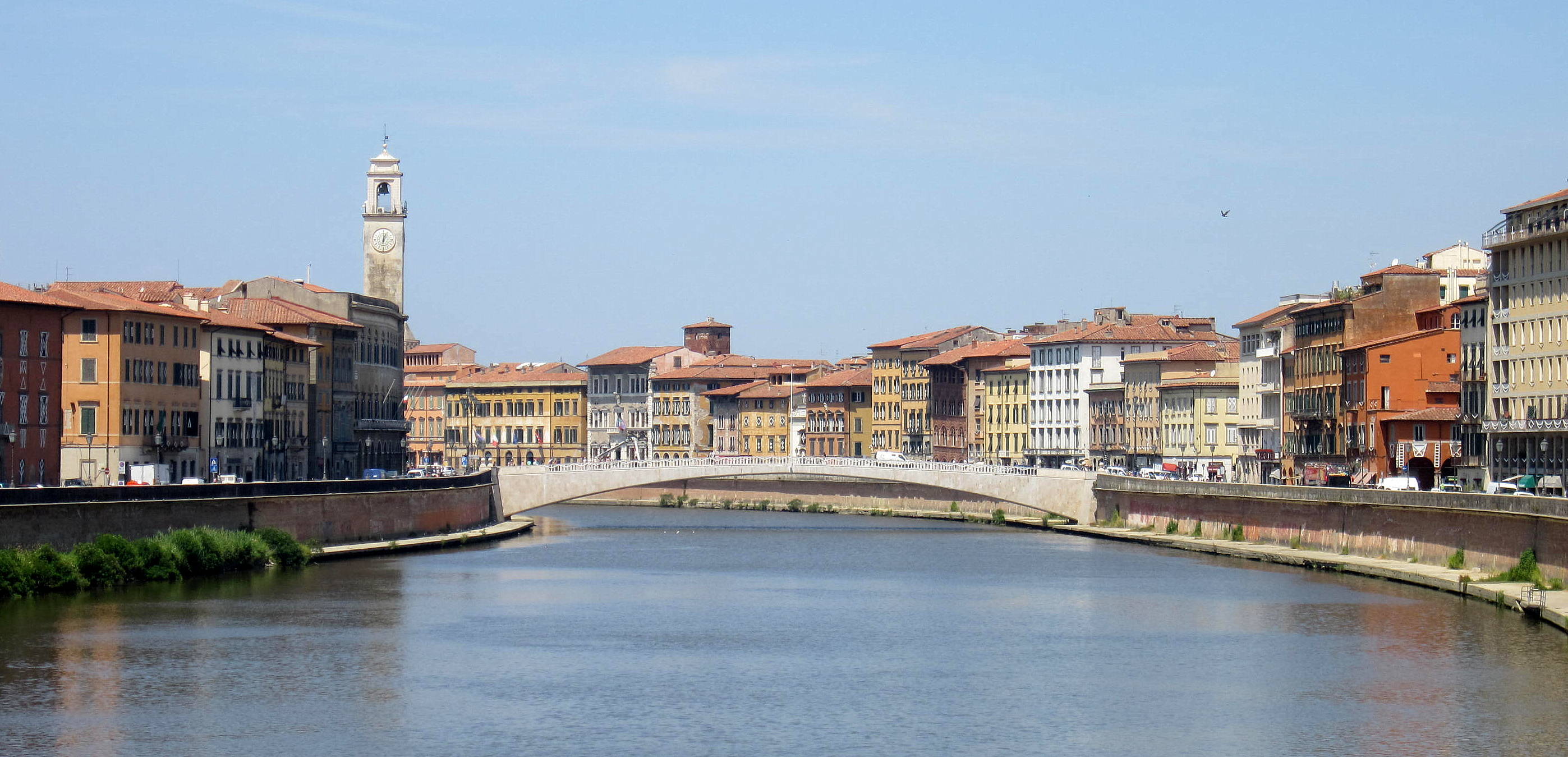 Pisa - Lungarno mediceo e galilei
