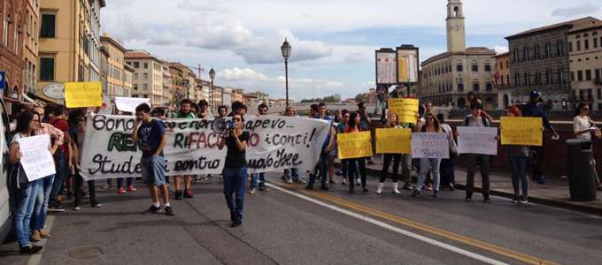 protesta universitari pisa 22 settembre 2015-2