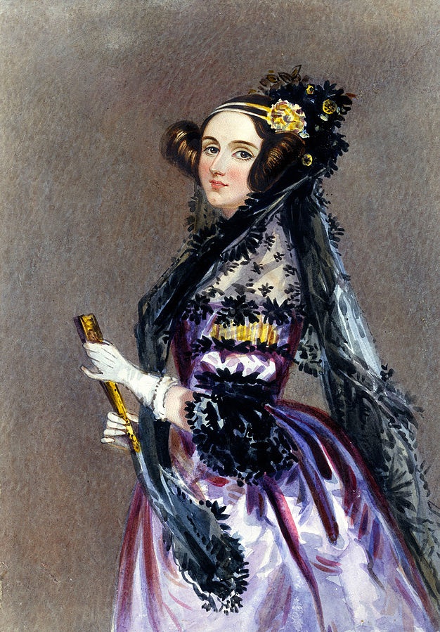 Ada Lovelace ritratto di Alfred Edward Chalon 1838