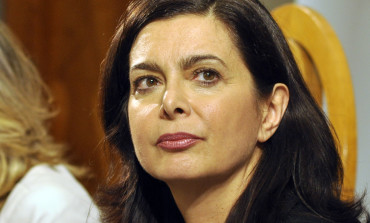 La presidente della Camera Laura Boldrini all'Università di Pisa