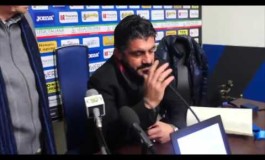 Mister Gattuso alla vigilia della gara Pisa-Spal