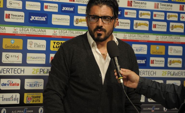 Mister Gattuso:”A Foggia gara difficile, occorrerà cuore e forza”
