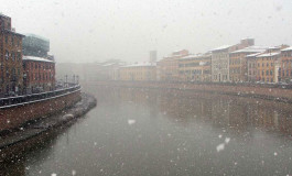 Pisa: arriva il freddo polare