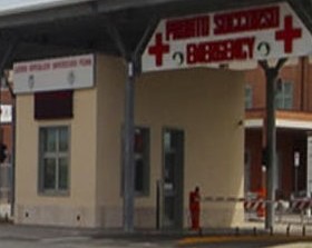 Principio di incendio in ospedale