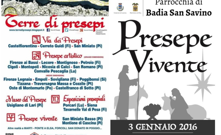 Terre di presepi: il presepe vivente a Badia San Savino di Cascina