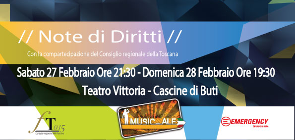 Buti: “Note di Diritti” apre il 2016 con un weekend di musica e diritto
