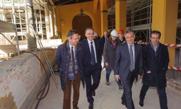 Il presidente Rossi visita La Sapienza e l'Orto Botanico di Pisa