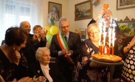 Festa per i cento anni di Maria Bartalucci