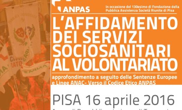 Seminario ANPAS: "Affidamento dei servizi sociosanitari al volontariato"