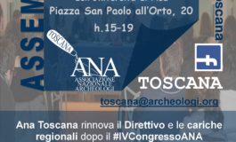 A Pisa l'assemblea regionale degli archeologi