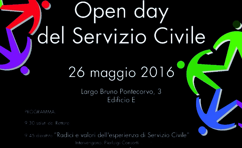 Pisa, al Polo Fibonacci l’Open day del Servizio Civile