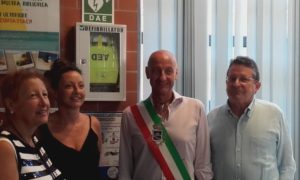 defibrillatore biblioteca Grande Giò