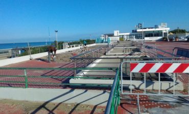 Tirrenia: iniziata la riqualificazione della Terrazza Belvedere