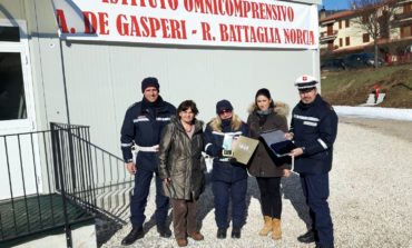 La Polizia Locale dell’Unione Valdera continua il suo impegno a favore delle popolazioni terremotate