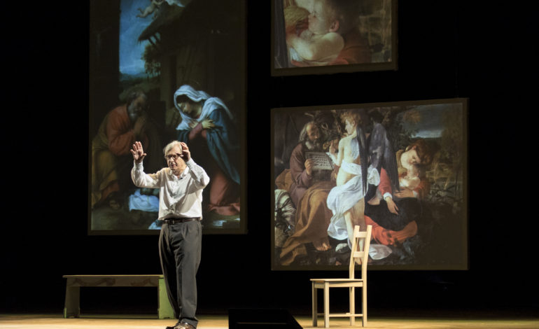 Al Teatro Verdi di Pisa va in scena CARAVAGGIO uno spettacolo di e con Vittorio Sgarbi