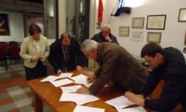 Calcinaia, firmato l'accordo tra Deputazione e Rioni