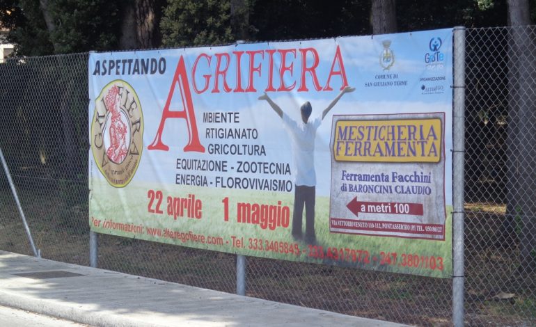 Tutto pronto per l’Agrifiera a Pontasserchio