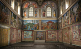 La Cappella Sistina prima del Giudizio Universale, la ricostruzione di come appariva prima del celebre affresco di Michelangelo