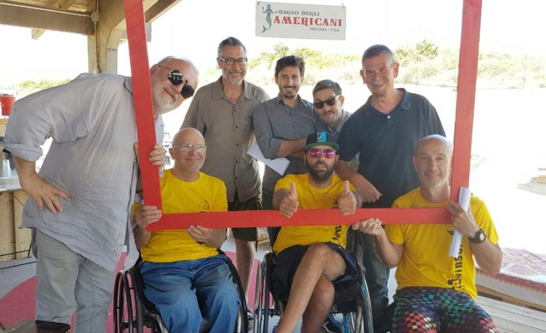 Bagno degli Americani di Tirrenia, a giugno luminaria sul mare