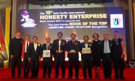 Imprese pisane protagoniste al “The 15th Asia Pacific international Honesty Enterprises – Keris Awards 2017”