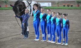A lezione di volteggio equestre con atleti dell nazionale italiana