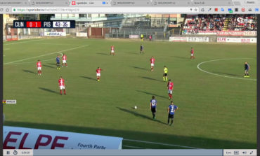 Cuneo-Pisa 0-1. Decide De Vitis e i nerazzurri vincono la prima gara in trasferta