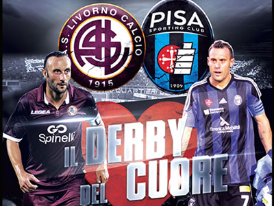 Derby del cuore Livorno-Pisa