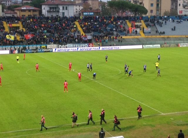 Ancora un pareggio casalingo, altra occasione sprecata per i nerazzurri: Pisa- Giana Erminio 0-0