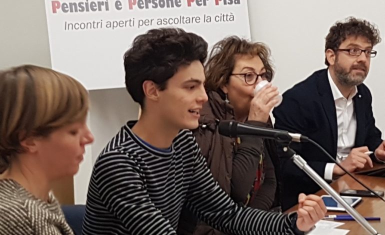 Politica,”Pensieri e persone per Pisa”, i giovani e la loro idea di città