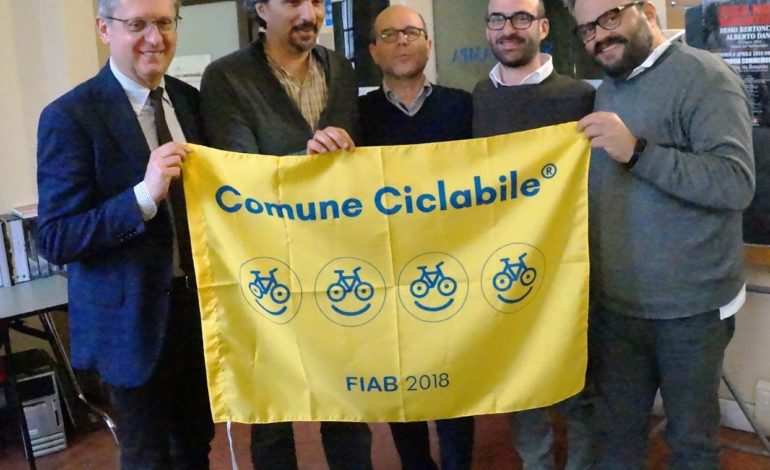 Pisa tra i comuni ciclabili di Fiab