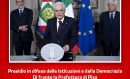 Pisa, il PD in un presidio per difendere la Costituzione e Mattarella