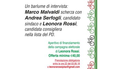 Elezioni Pisa, il 5 giugno conversazione tra Andrea Serfogli (Centrosinistra) e Marco Malvaldi