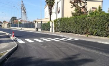 Pisa, terminata l’asfaltatura di via Livornese