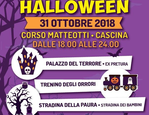 Cascina, molti gli eventi per Halloween