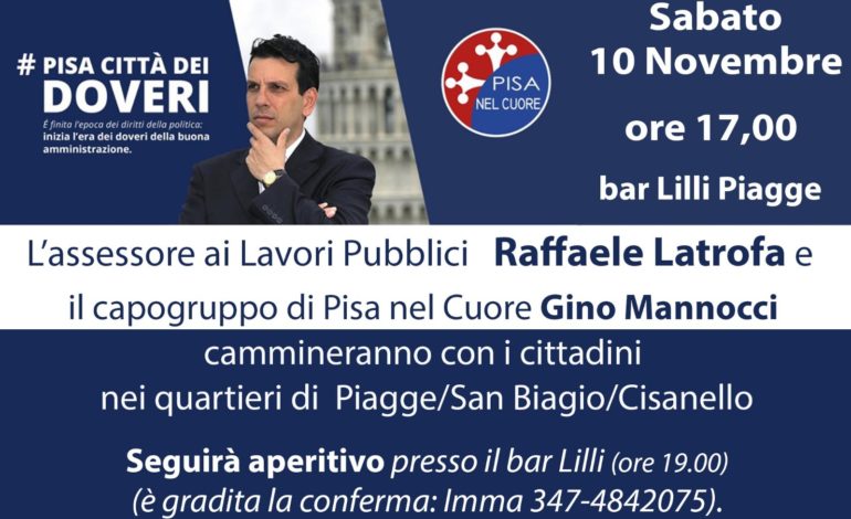 “Pisa nel Cuore” incontra i cittadini delle Piagge