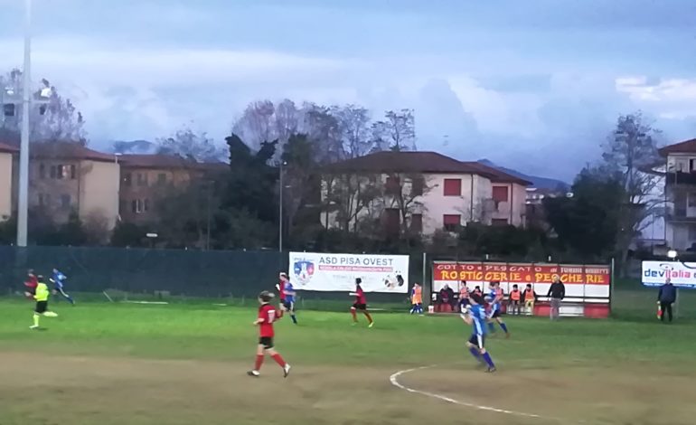 Al campo comunale Alberone derby tutto pisano, Pisa Ovest ed Mda