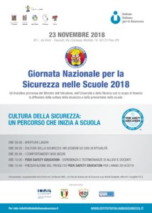 Locandina Giornata Sicurezza 23 Novembre