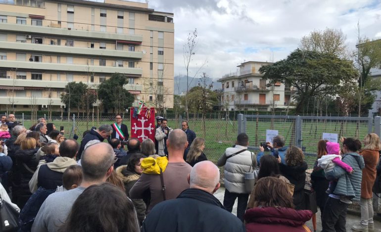 Verde pubblico: inaugurato il nuovo Bosco Urbano di Cisanello