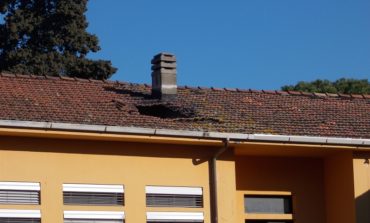 Scuole Cambini, cedimento di una porzione del tetto