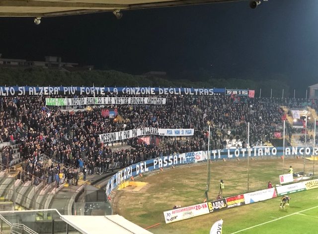 Parità tra Pisa e Virtus Entella (0-0)