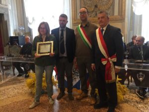 La premiazione di Elisa Castelli