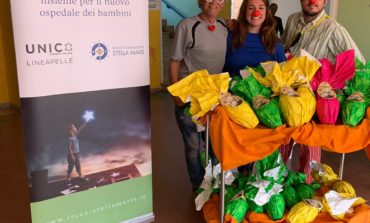 UNIC – LINEAPELLE Concerie Italiane dona le uova di Pasqua ai bambini ospiti  della Stella Maris