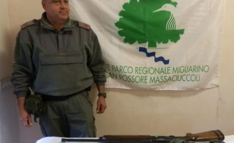 Lago di Massaciuccoli, i Guardiaparco individuano e bloccano due cacciatori di frodo