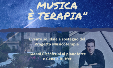 Il pianista Gianni Bicchierini a favore del progetto di Musicoterapia della Stella Maris
