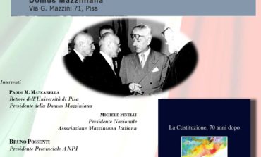 Pisa, presentazione del libro "La Costituzione, 70 anni dopo"