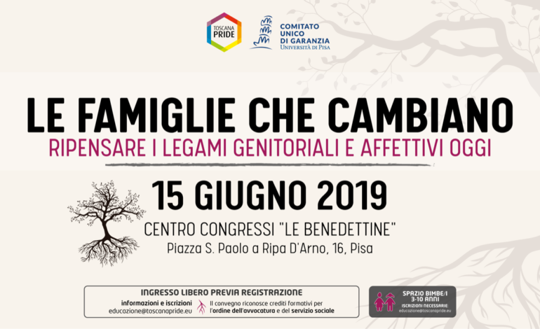 “Le famiglie che cambiano”, un convegno a Pisa