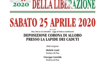 25 aprile, deposizione di corona in piazza, sospese le cerimonie civili