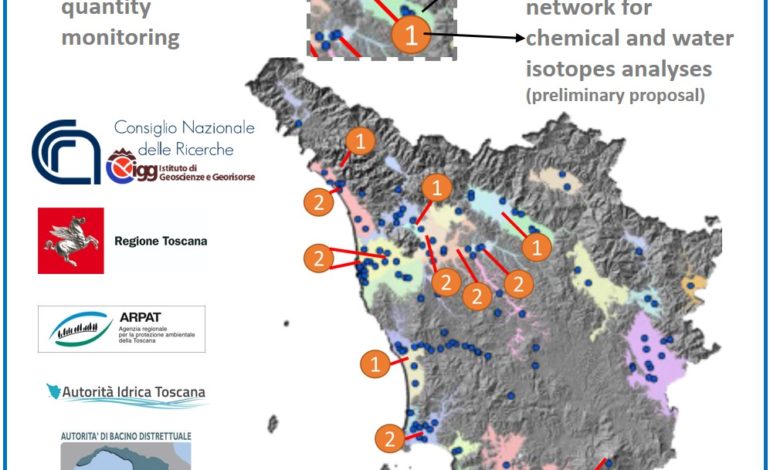 Anomalo innalzamento delle falde acquifere in Toscana per effetto del lockdown da Coronavirus