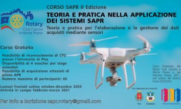 Rotary, presentata la seconda edizione del corso SAPR